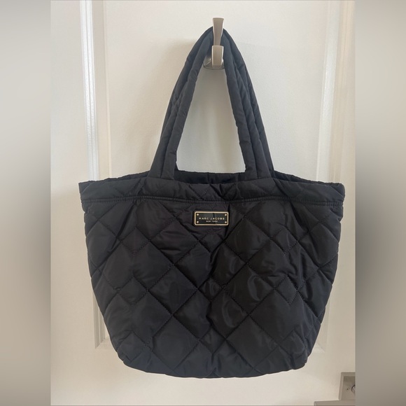 Marc Jacobs Handbags - Marc Jacobs Black Quilted Tote Bag